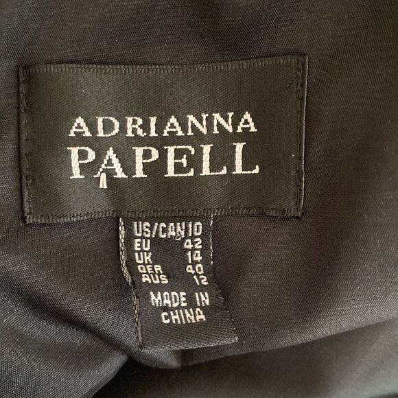 Adrianna Papell Leopard New with Tag Metallic Print Sheath Night Out Dress - Picture 11 of 12